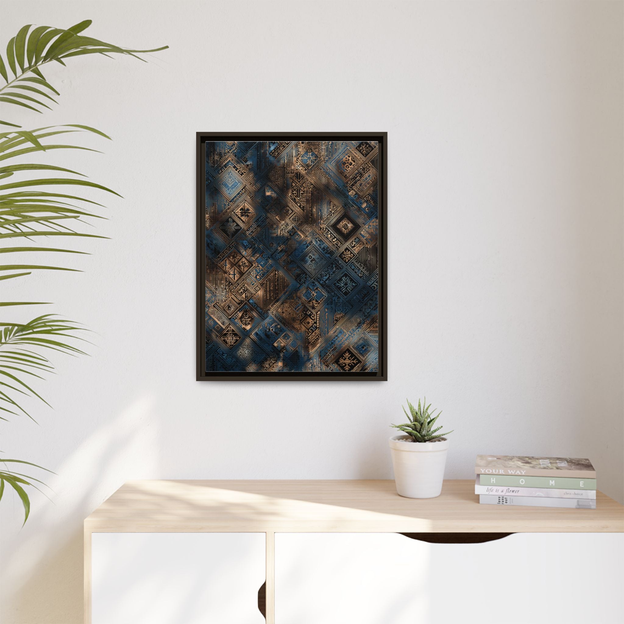 Intricate Geometric Wall Art - Abstract Pattern