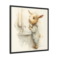 Whimsical Goat Art | Perfect for Children's Rooms