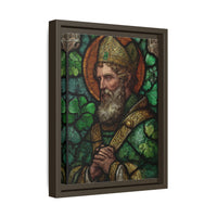 Saint Artwork | Irish Heritage Art | Traditional Green Tones