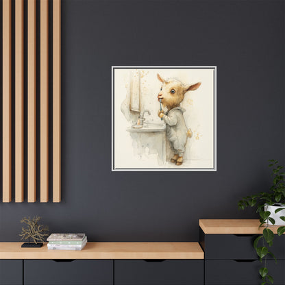 Whimsical Goat Art | Perfect for Children's Rooms