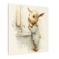 Whimsical Goat Art | Perfect for Children's Rooms