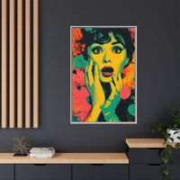 Surreal Pop Art Woman – Vibrant Modern Wall Art