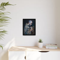 Saint Francis and Rabbit Artwork - Nature Inspired Wall Art