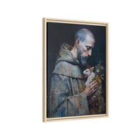 Saint Francis and Rabbit Artwork - Nature Inspired Wall Art