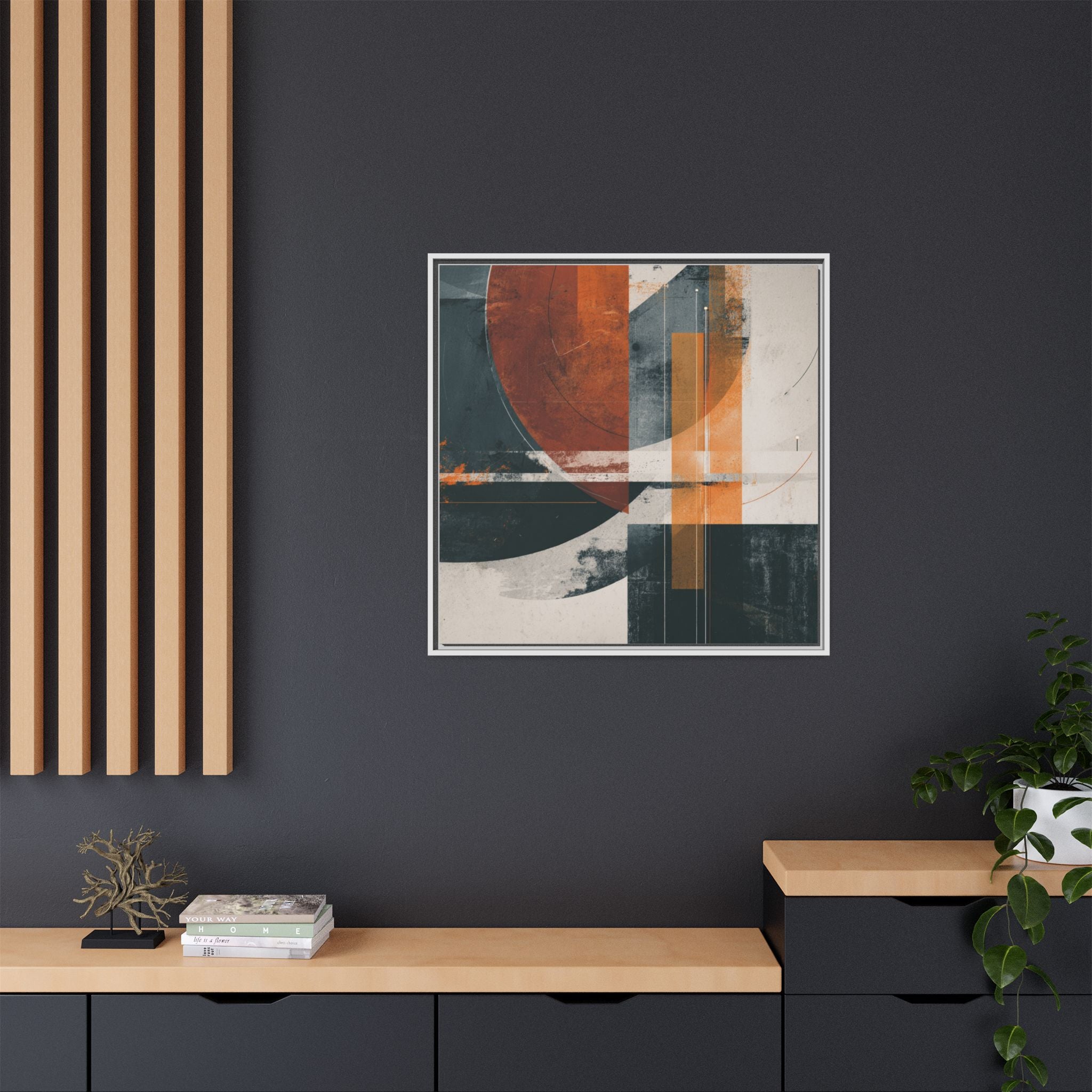 Bold Abstract Art | Modern Design | Warm Earthy Tones