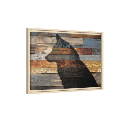 Rustic Wolf Silhouette Wall Art | Nature Inspired Decor