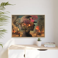 Surreal Botanical Portrait Art | Unique Digital Illustration
