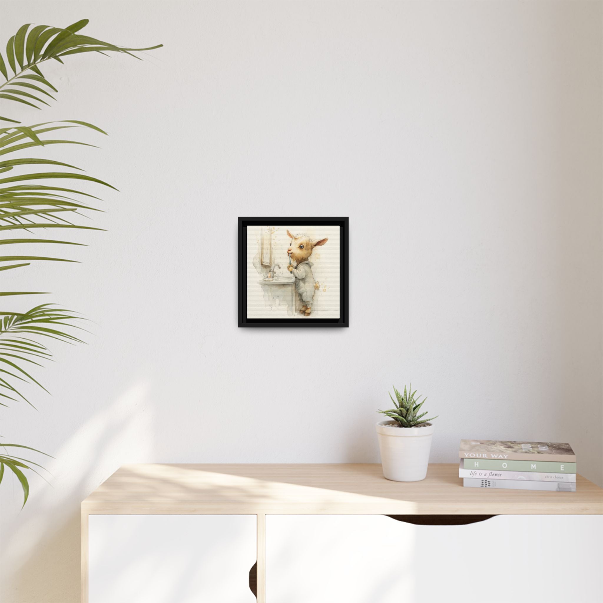 Whimsical Goat Art | Perfect for Children's Rooms
