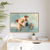 Calming Canine Portrait - Serene Dog Art Print