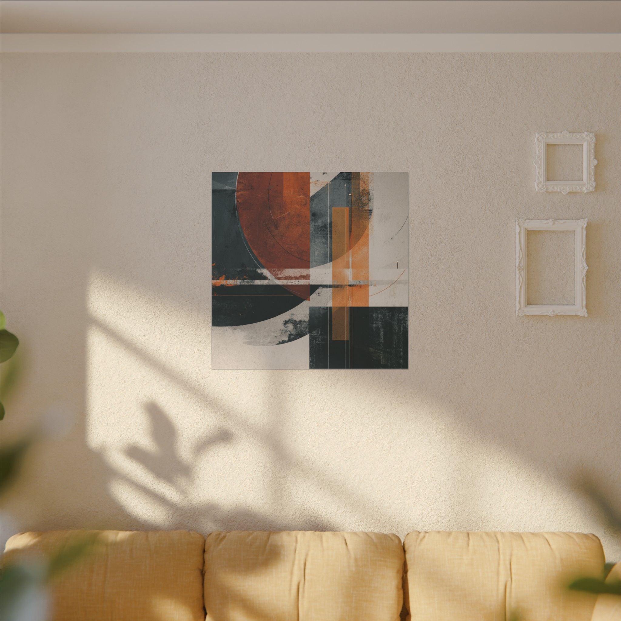 Bold Abstract Art | Modern Design | Warm Earthy Tones