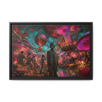 Whimsical Hot Air Balloon Fantasy Artwork | Surreal Landscape