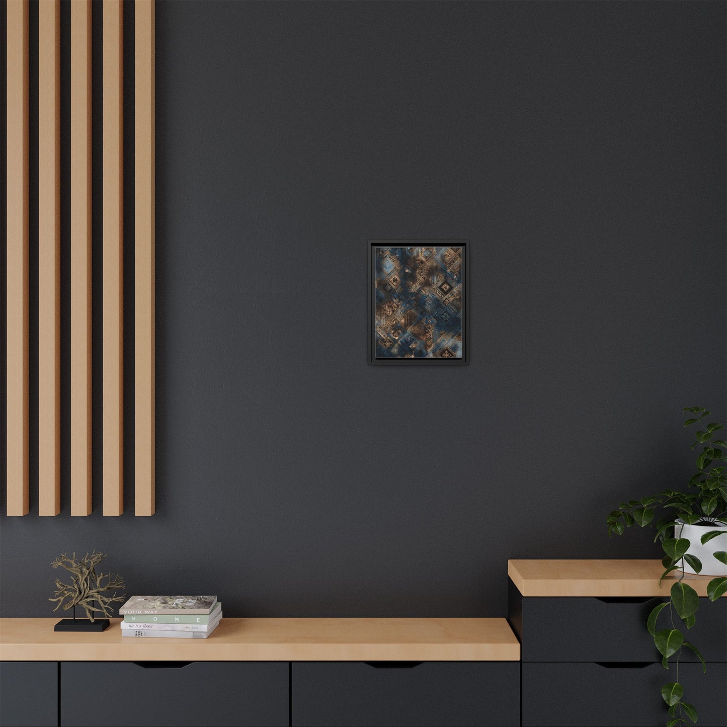 Intricate Geometric Wall Art - Abstract Pattern