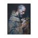 Saint Francis and Rabbit Artwork - Nature Inspired Wall Art