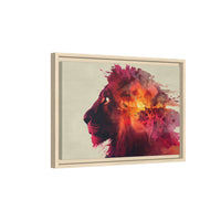 Majestic Lion Watercolor Art | Vibrant Animal Portrait
