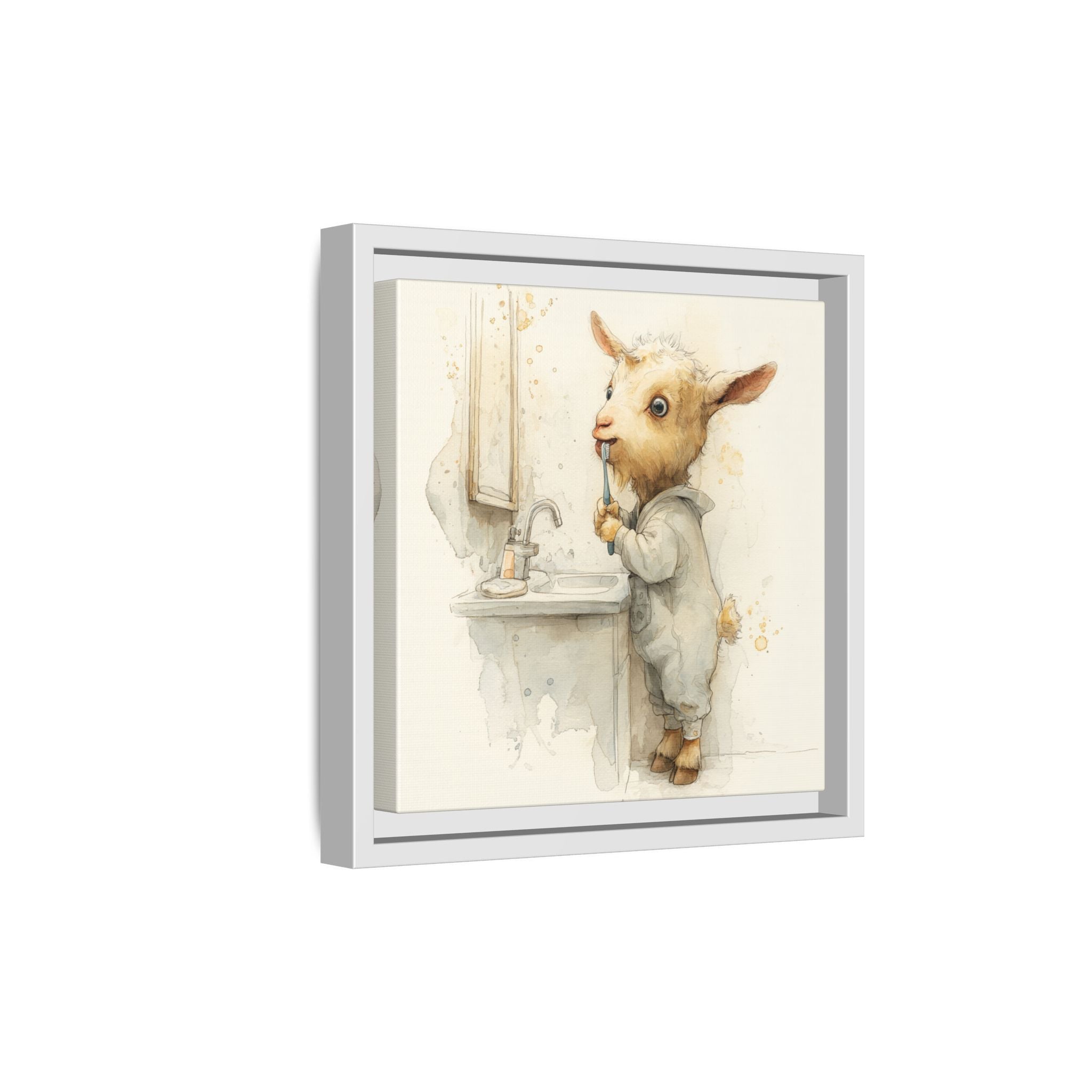 Whimsical Goat Art | Perfect for Children's Rooms