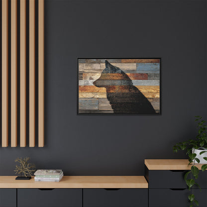 Rustic Wolf Silhouette Wall Art | Nature Inspired Decor