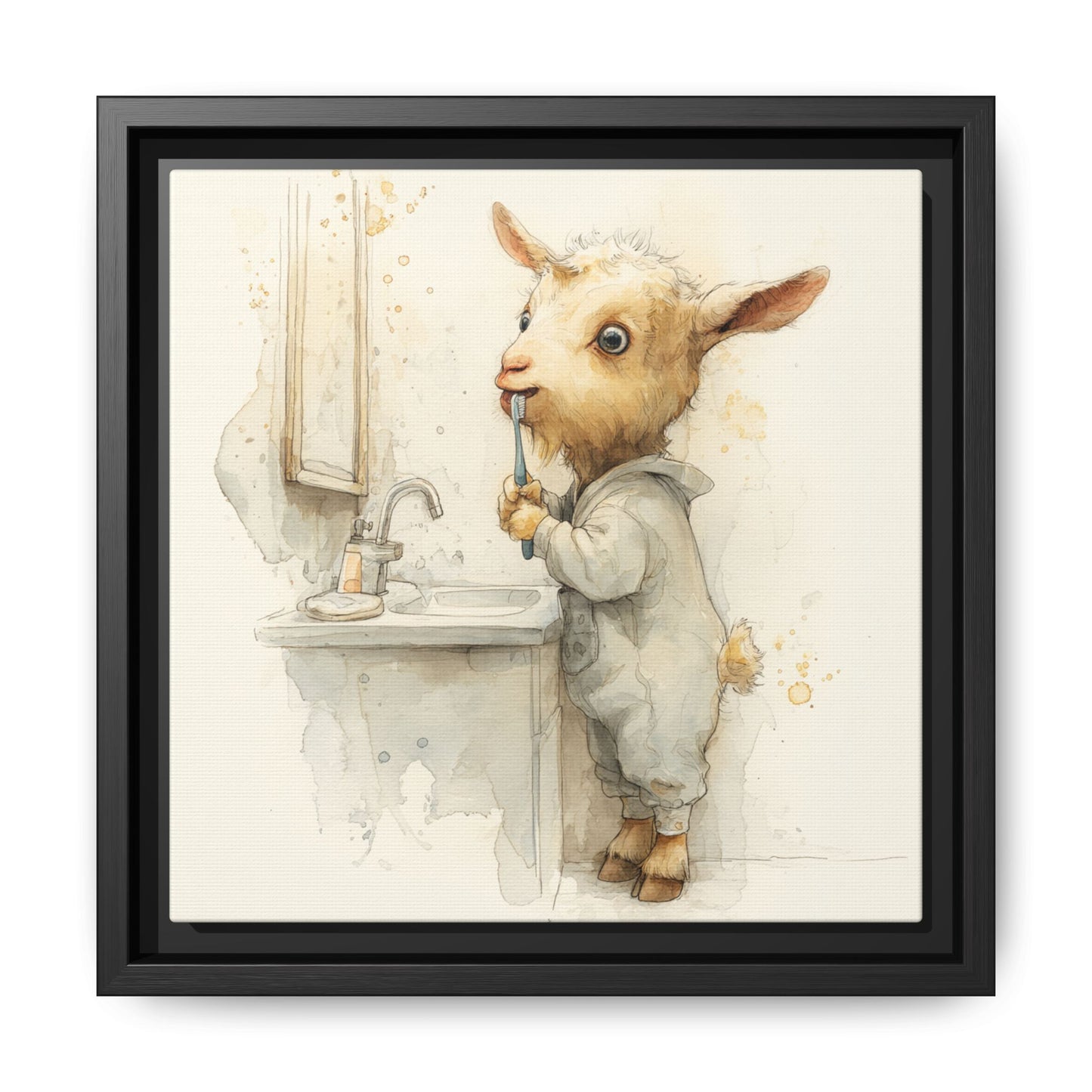Whimsical Goat Art | Perfect for Children's Rooms