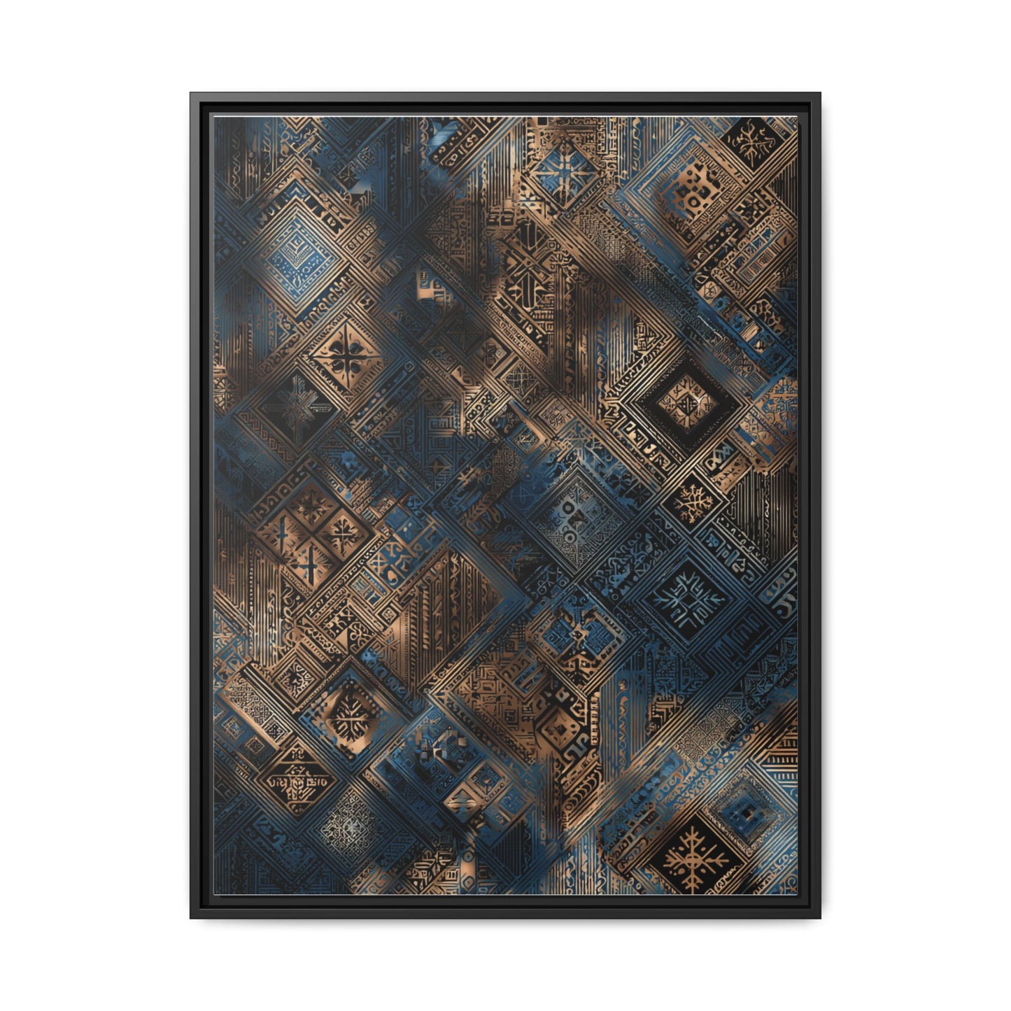 Intricate Geometric Wall Art - Abstract Pattern