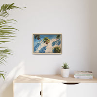 Tropical Palm Trees Artwork | Vibrant Coastal Landscape