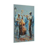 Colorful Jazz Musicians Art for Music Enthusiasts