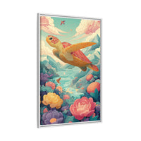 Vibrant Turtle Art | Whimsical Nature Illustration