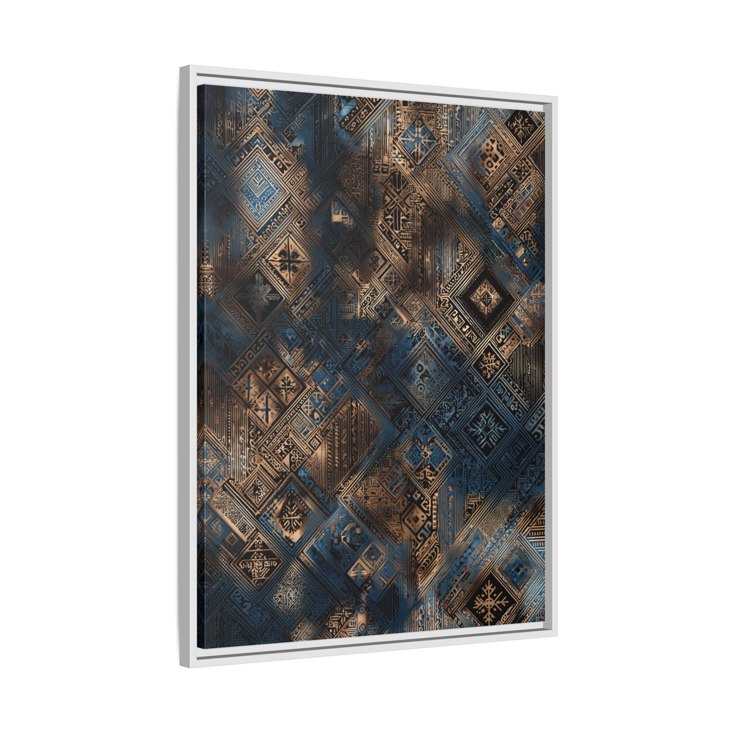 Intricate Geometric Wall Art - Abstract Pattern