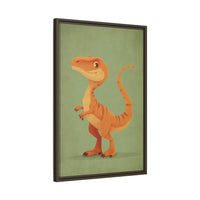 Whimsical Dinosaur Illustration Art for Kids' Rooms