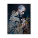 Saint Francis and Rabbit Artwork - Nature Inspired Wall Art
