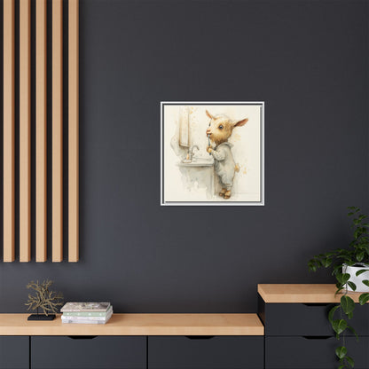 Whimsical Goat Art | Perfect for Children's Rooms