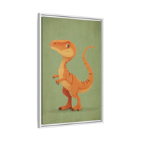 Whimsical Dinosaur Illustration Art for Kids' Rooms