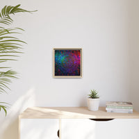 Aztec Mandala Wall Art - Colorful Cultural Decor