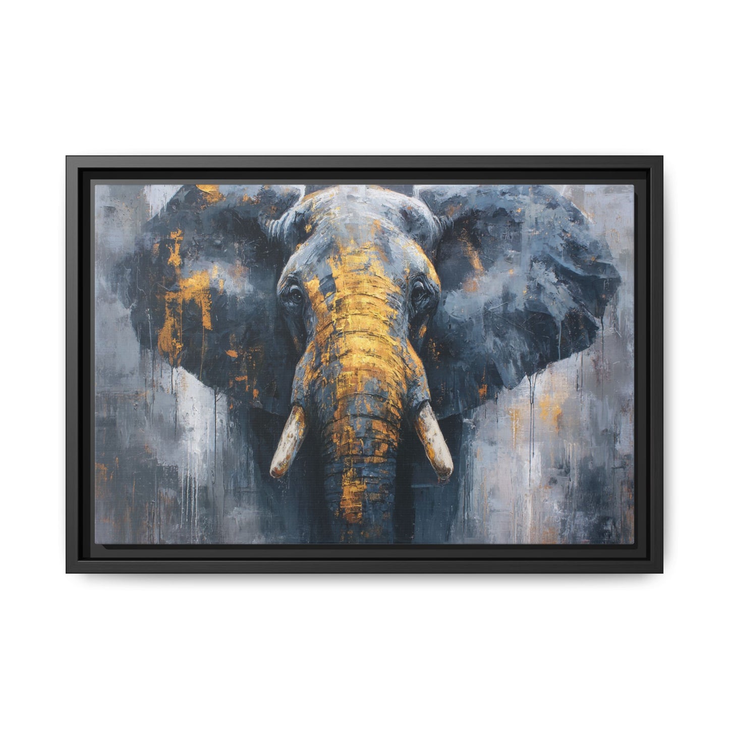 Majestic Elephant Wall Art - Abstract Animal Decor