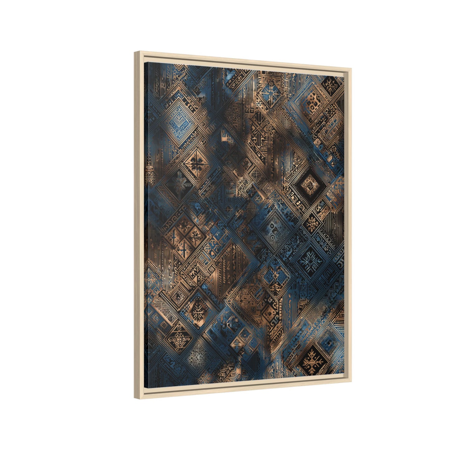 Intricate Geometric Wall Art - Abstract Pattern