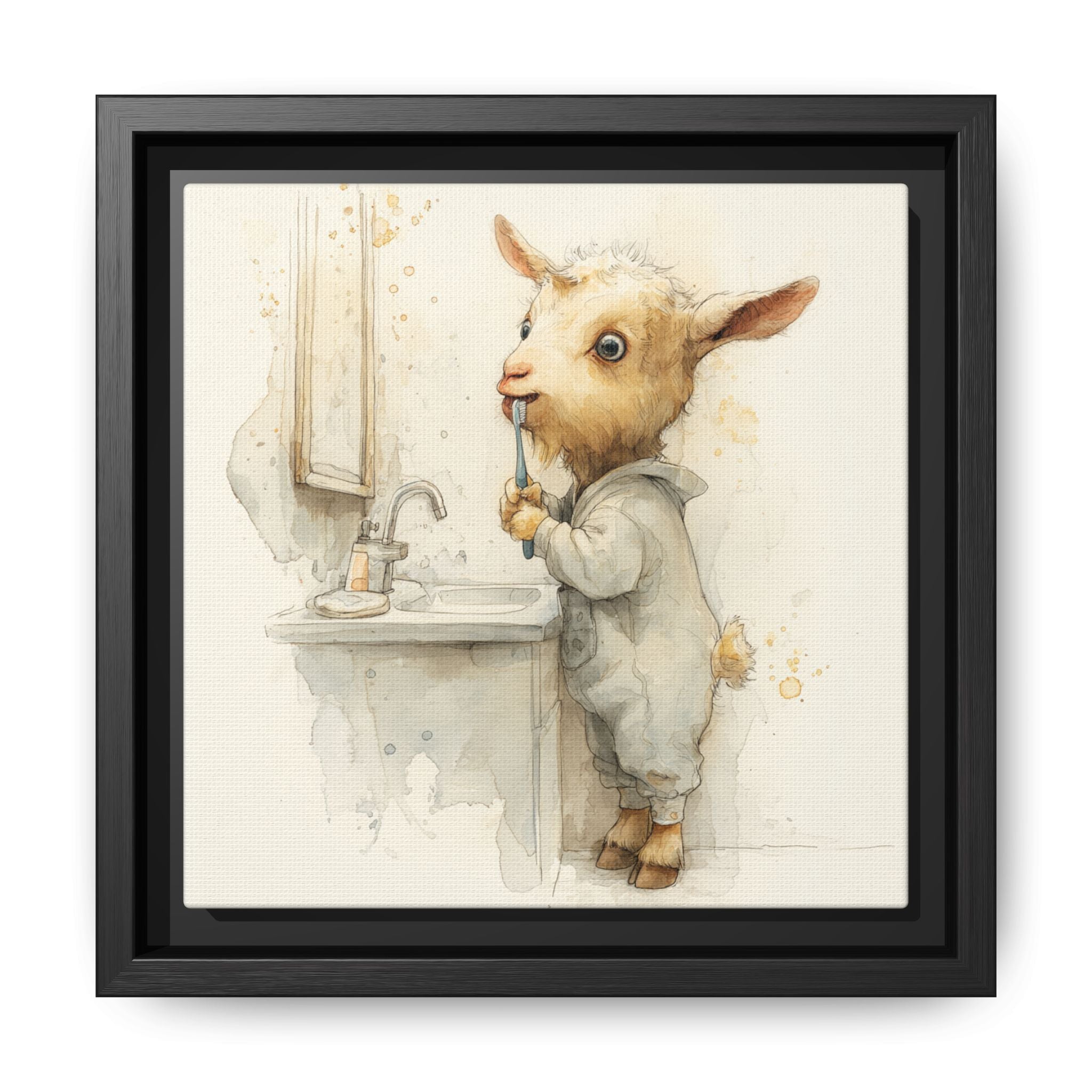 Whimsical Goat Art | Perfect for Children's Rooms