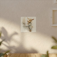 Whimsical Goat Art | Perfect for Children's Rooms