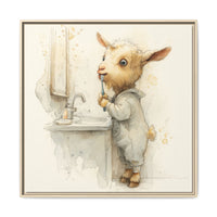 Whimsical Goat Art | Perfect for Children's Rooms