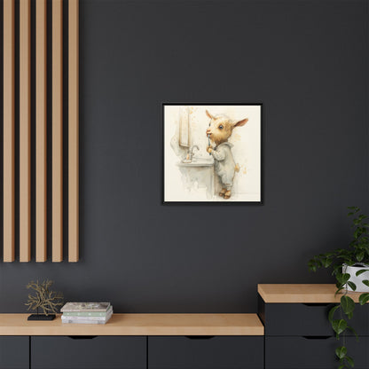 Whimsical Goat Art | Perfect for Children's Rooms