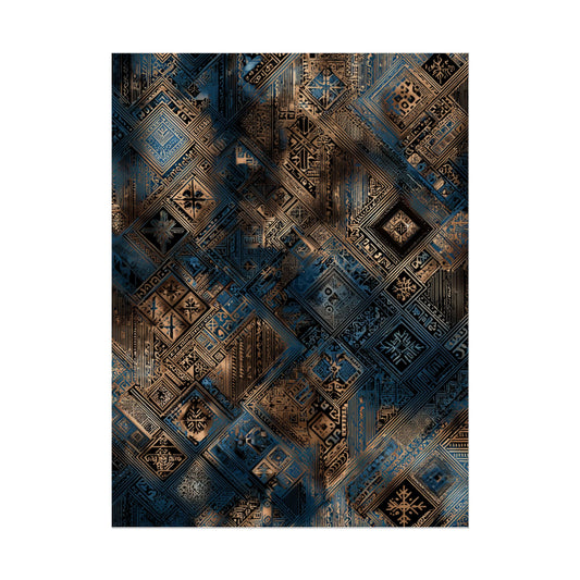 Intricate Geometric Wall Art - Abstract Pattern