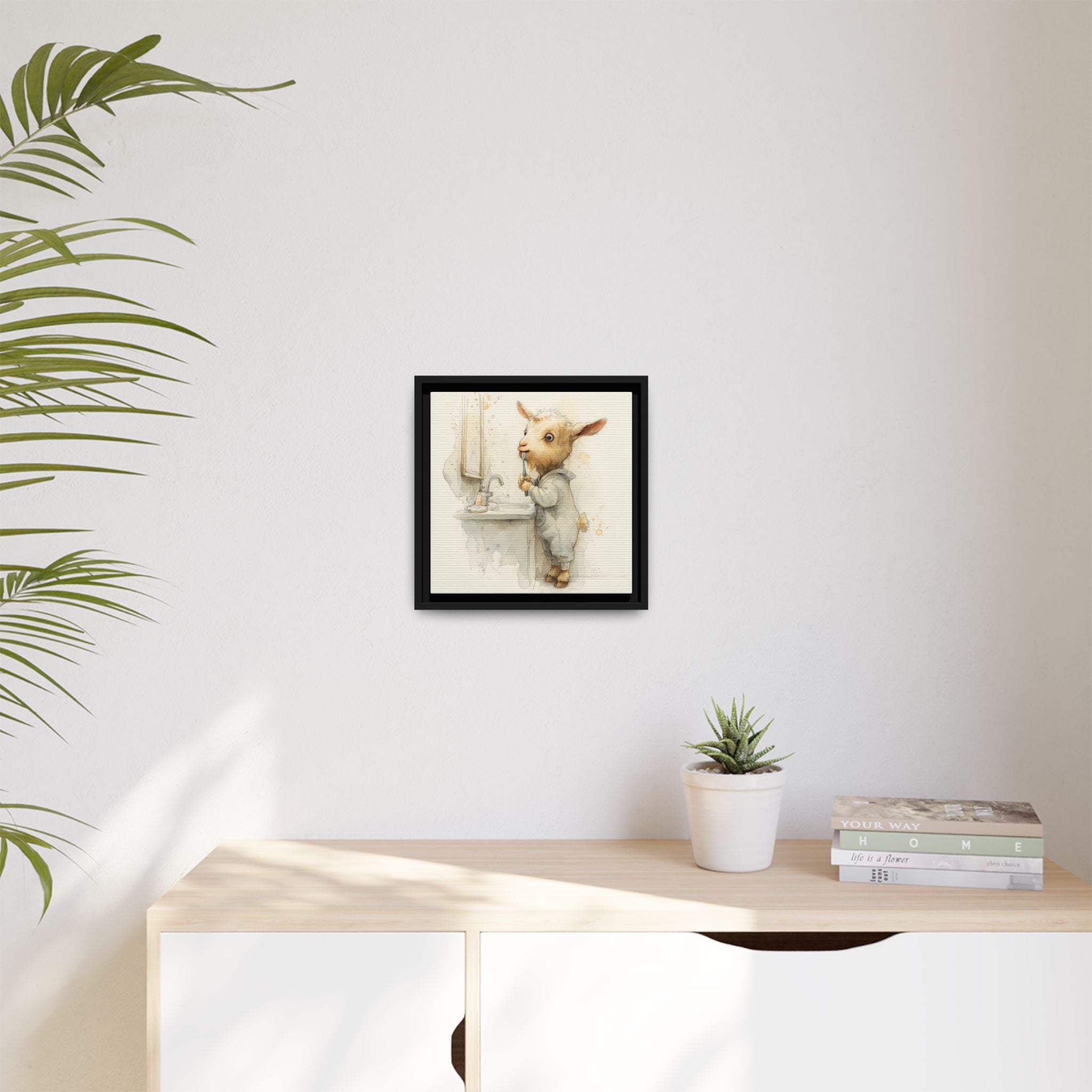 Whimsical Goat Art | Perfect for Children's Rooms