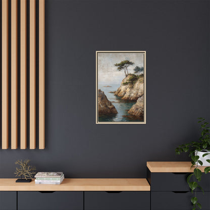 Serene Seaside Landscape Art