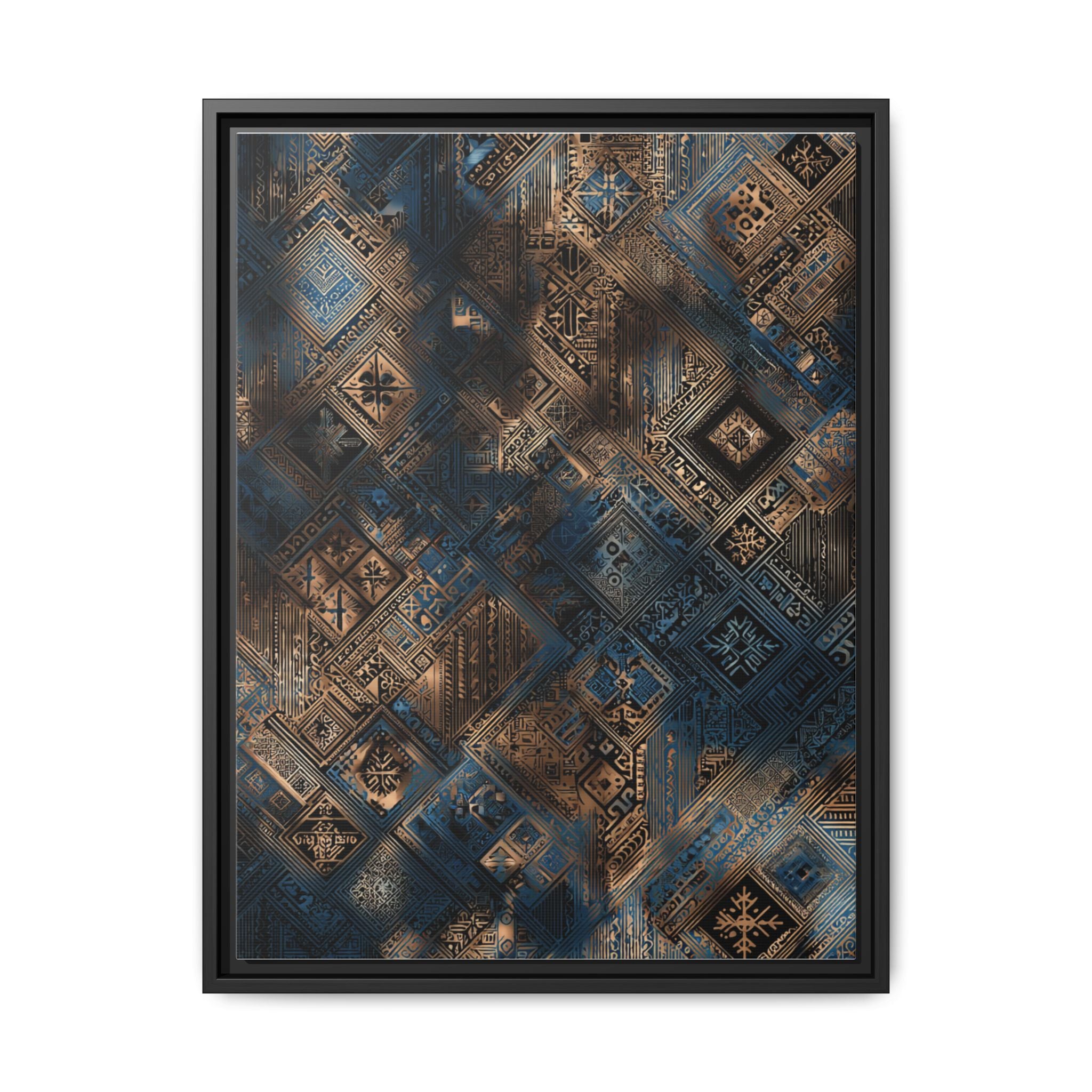 Intricate Geometric Wall Art - Abstract Pattern
