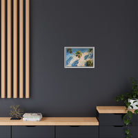 Tropical Palm Trees Artwork | Vibrant Coastal Landscape