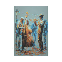 Colorful Jazz Musicians Art for Music Enthusiasts