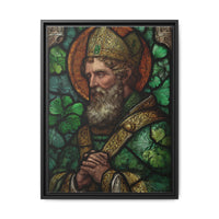 Saint Artwork | Irish Heritage Art | Traditional Green Tones