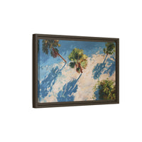 Tropical Palm Trees Artwork | Vibrant Coastal Landscape