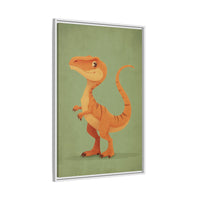 Whimsical Dinosaur Illustration Art for Kids' Rooms