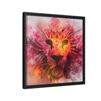 Vibrant Lion Artwork – Bold Watercolor Print
