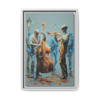 Colorful Jazz Musicians Art for Music Enthusiasts