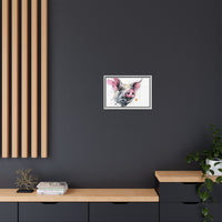 Whimsical Pig Art Print - Playful Farmhouse Decor