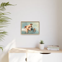 Calming Canine Portrait - Serene Dog Art Print
